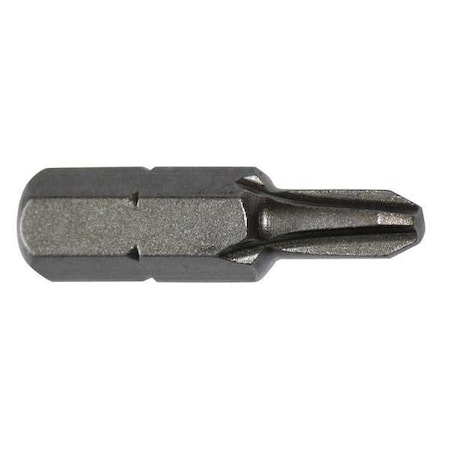 Torsion Bit SAE 1/4" Hex #2 2 1/2" PK5 by USA Apex Screwdriver Bits