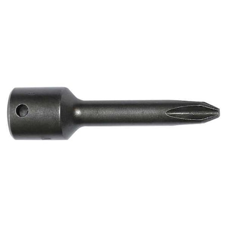 Socket Bit 1/2 in. Dr #7 Slotted by USA Apex Screwdriver Bits