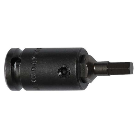 Socket Bit 3/8 in. Dr 3/8 in. Hex PK5 by USA Apex Screwdriver Bits