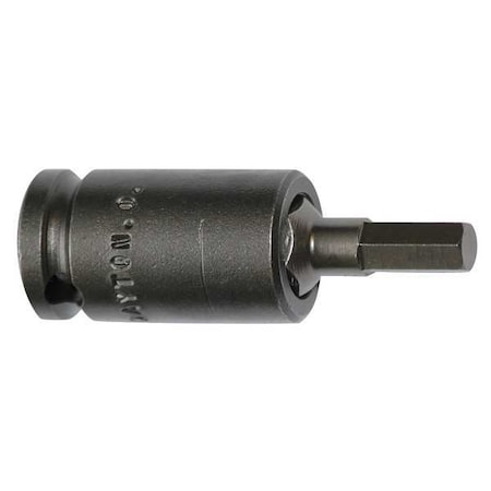 Socket Bit 3/8 in. Dr 8mm Hex PK5 by USA Apex Screwdriver Bits