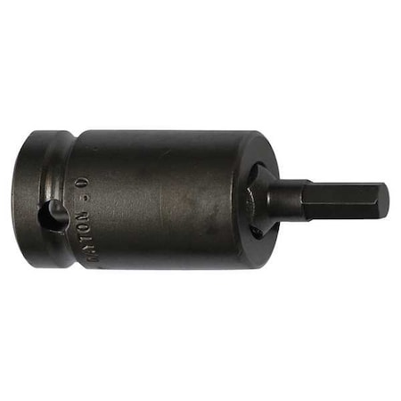 Socket Bit 1/2 in. Dr 12mm Hex PK5 by USA Apex Screwdriver Bits