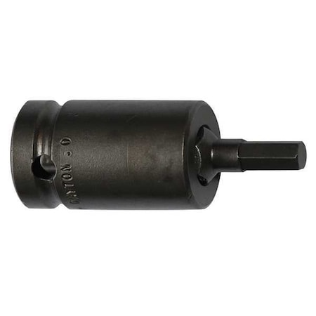 Socket Bit 1/2 in. Dr 17mm Hex PK5 by USA Apex Screwdriver Bits