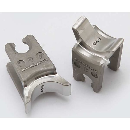 Type W Crimping Die 2/0 4/0 AWG by USA Burndy Crimping Tool Dies