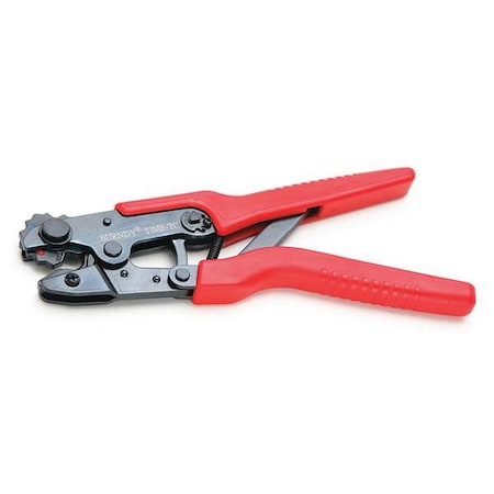 Crimper 16 to 1 AWG 9 7/8" L by USA Burndy Cable & Wire Crimping Tools
