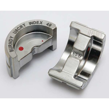 Type U Crimping Die Red Type U8CRT by USA Burndy Crimping Tool Dies