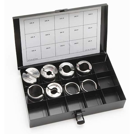 U die Kit for HYGROUND 9 In by USA Burndy Crimping Tool Dies