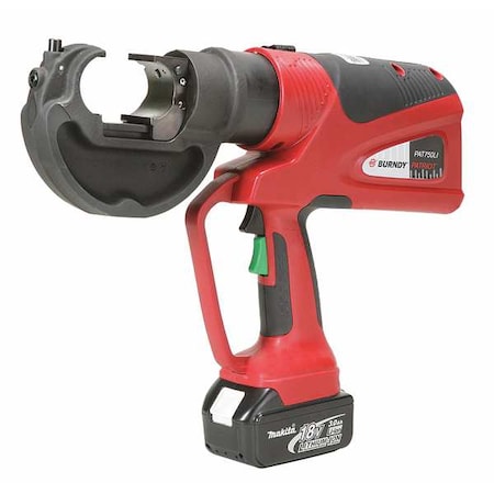 Battery Operated Crimping Tool Type PAT750LI by USA Burndy Cable & Wire Crimping Tools