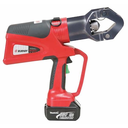 Battery Operated Crimping Tool Type PAT644LI by USA Burndy Cable & Wire Crimping Tools
