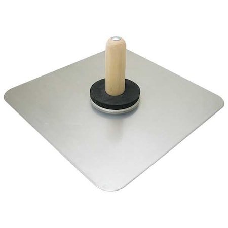 Aluminum Hawk 13 x 13 In Wood Handle by USA Qlt By Marshalltown Masonry Tools