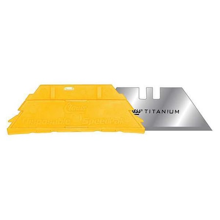 2 Point Utility Blade 1/2" W PK5 by USA Clauss Utility Knife Blades