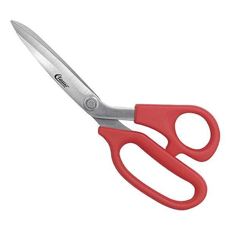 Shears Bent 8 In. L Stainless Steel Type 18343 by USA Clauss Snips Shears & Scissors