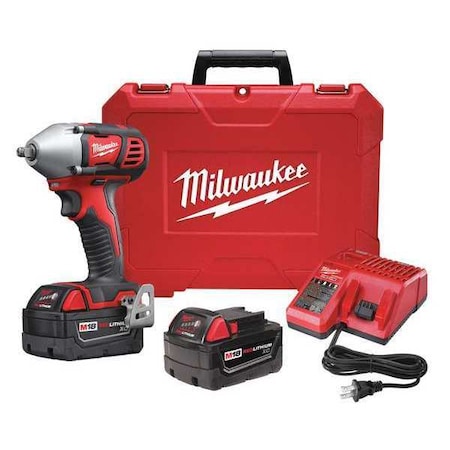 M18 Cordless Impact Wrench Kit 18V Type 2658 22 by USA Milwaukee Cordless Power Impact Tools