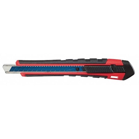 Precision Snap Off Knife 5 5/8 In Red by USA Milwaukee Utility Knives