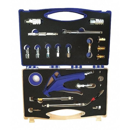 Pistol Grip Air Gun Kit with Extension Type 22YK45 by USA Speedaire Air Guns