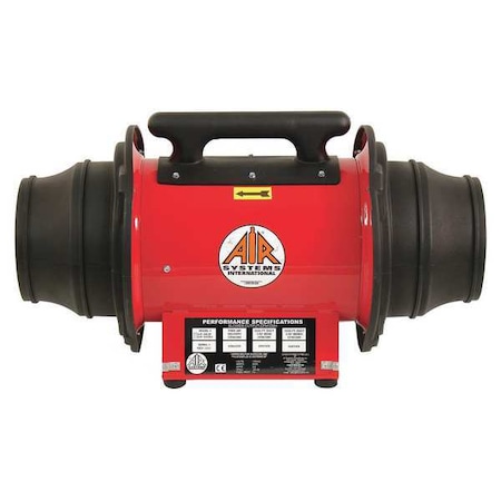 Confined Sp Fan Steel Red 10 or 8 In by Air Systems in US