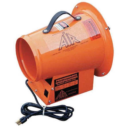 Confined Sp Fan Axial Steel Red 8 In by Air Systems in US