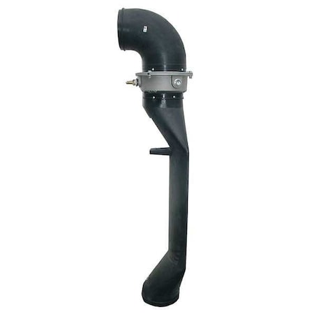 Conf Sp Fan w/ Saddle Vent Blck 8 In by Air Systems in US
