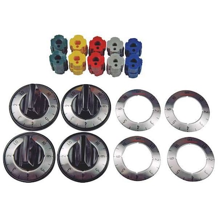 Surface Element Dial Kit Black Elect 4 by Robertshaw in US