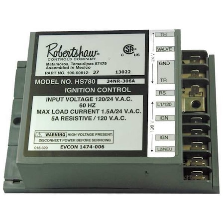 Ignition Control Model 780-787 by Robertshaw in US