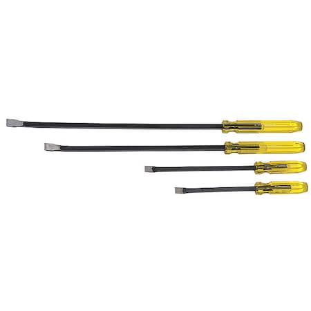 Pry Bar Set Pieces 4 Alloy Steel by USA Stanley Nail Pullers Wrecking & Pry Bars