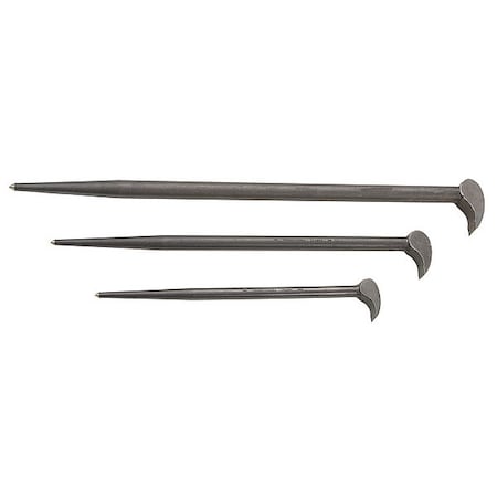 Pry Bar Set Pieces 3 Alloy Steel Type J2138 by USA Stanley Nail Pullers Wrecking & Pry Bars