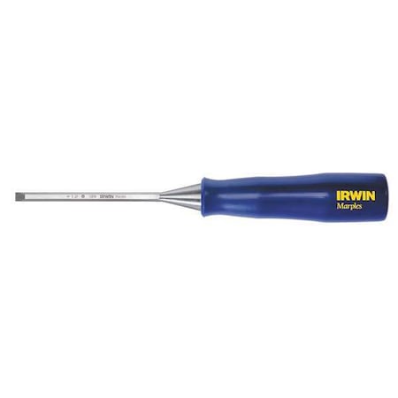 Wood Chisel 1/4 x 3 1/2 In Blue by USA Irwin Wood Chisels
