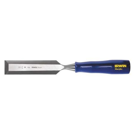 Wood Chisel 1 1/4 x 5 1/2 In Blue by USA Irwin Wood Chisels