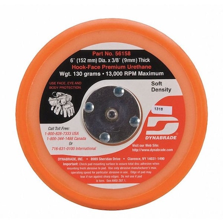 Non Vacuum Disc Pad Short Nap 6 by USA Dynabrade Hex Keys