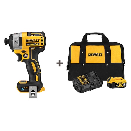 Cordless Impact Driver Kit 1/4" Drive by USA Dewalt Cordless Power Impact Tools