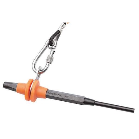 Tether Ready Drive Pin Punch 1/8 in by USA Proto Hand Held Punches