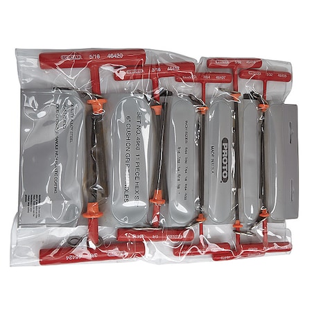 Hex Key Set Pieces 11 S15 Type J4968 TT by USA Proto Hex Key Sets