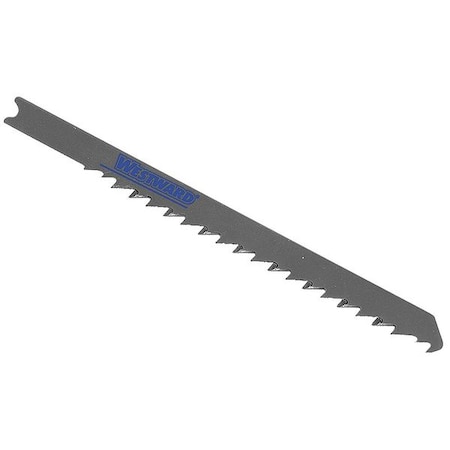 Jig Saw Blades U Shank 6 TPI 4 In PK5 by USA Westward Power Jig Saw Blades