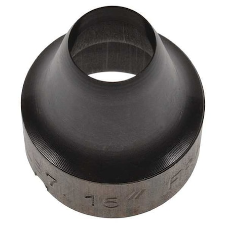 Hollow Punch Round Steel 36mm x 1 1/2 In by USA Mayhew Hand Held Punches