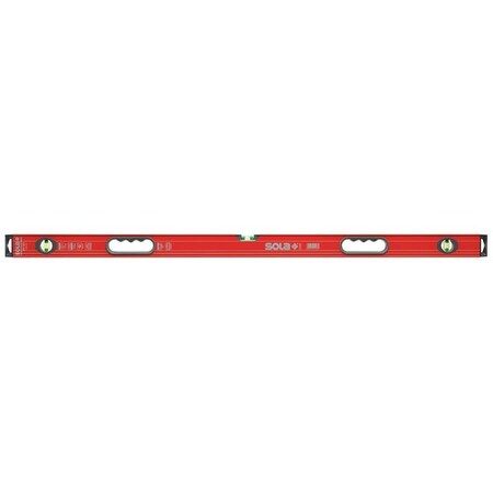 Box Level Aluminum 48 In Magnetic Red by USA Sola Box I Beam & Torpedo Levels