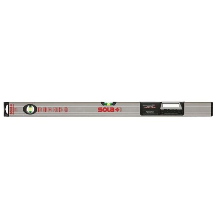 Electronic Digital Level Aluminum 48 In by USA Sola Box I Beam & Torpedo Levels