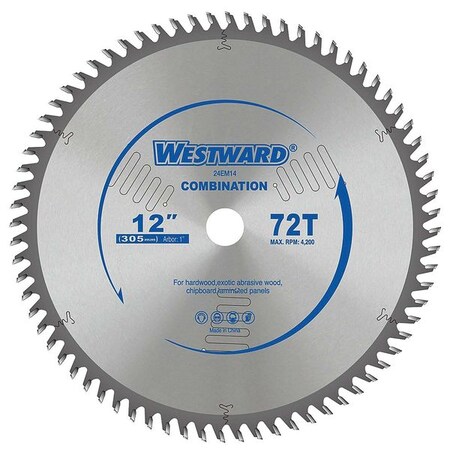 Circular Saw Blades 12 In 72T by USA Westward Circular Power Saw Blades