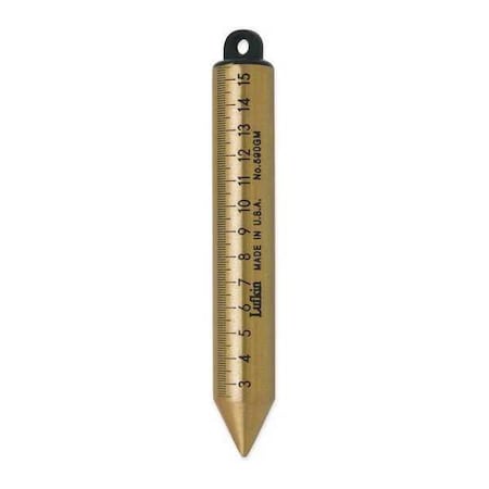 Plumb Bob Brass Mm/Cm 20 by USA Lufkin Plumb Bobs