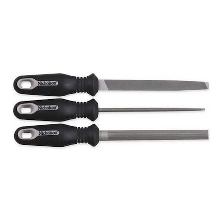 File Set3Pcw/Ergonomic by USA Nicholson Hand Files & Rasps