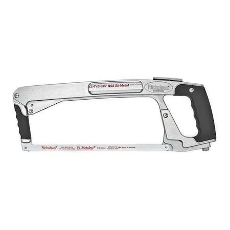 Hacksaw 4In1 Hi Tension Min. Qty 4 by USA Nicholson Hacksaw & Coping Saw Blades