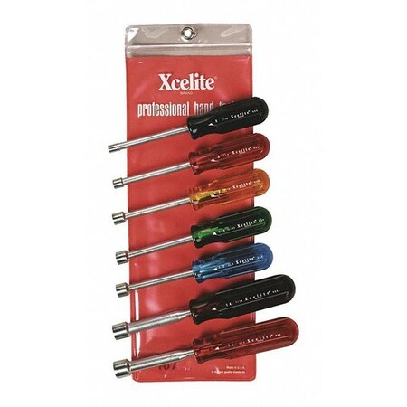 7 Piece Reg Drilled by USA Xcelite Nut Driver Sets
