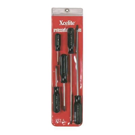 5 Piece Super Tru Tip Screwdriver Set by USA Xcelite General Hand Tool Kits