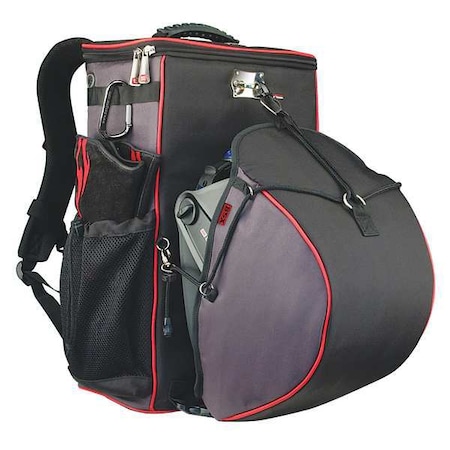19" Welders Tool Backpack 8 Pockets Black by USA BSX Soft Sided Tool Storage Products
