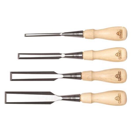 Sweetheart Socket Chisel Set 1/4 1/2 3/4 1 x 9 In. by USA Stanley Chisels