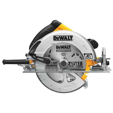 Circular Saw 7 1/4 In. Blade 5200 rpm by USA Dewalt Circular Power Saws & Accessories