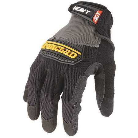 IRONCLAD Mechanics Gloves,Goatskin Leather,PR Black//Gold G-EXMLG2-04-L