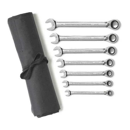 7Pc 3/8 3/4In Reverse Ratcheting Wr by USA Gearwrench Hand Ratchets