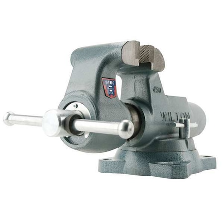Machinist's Vise Swivel 8 In Jaw DI by USA Wilton Bench Vises