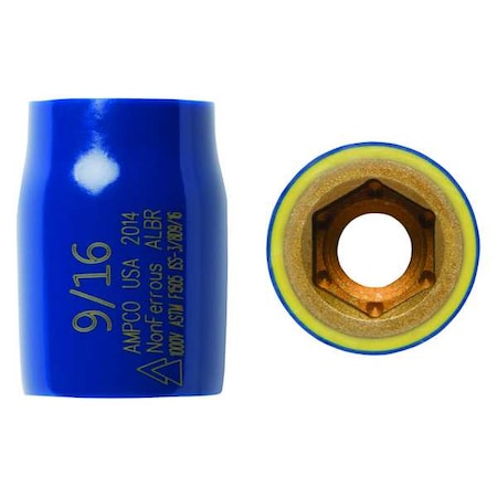 Insulated Socket 3/8 in. Dr 1/2 in. Hex by USA Ampco Sockets