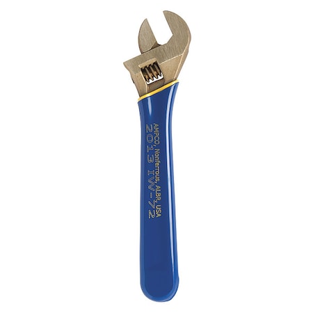 Adj. Wrench Ins. Nonspark 10" 1 5/16 by USA Ampco Adjustable Wrenches