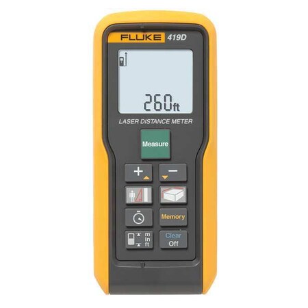Laser Distance Meter Up To 260 ft by USA Fluke Distance Meters